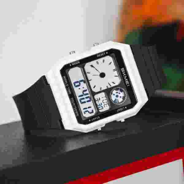 Skmei 2347 Multifunctional Digital Sport Watch for Men with World Time (30M Waterproof) - Image 4