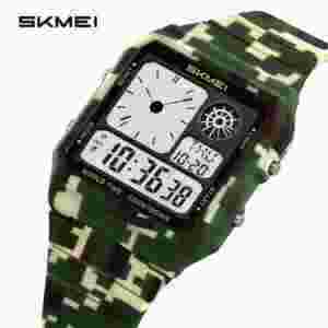 Skmei 2347 Multifunctional Digital Sport Watch for Men with World Time (30M Waterproof)