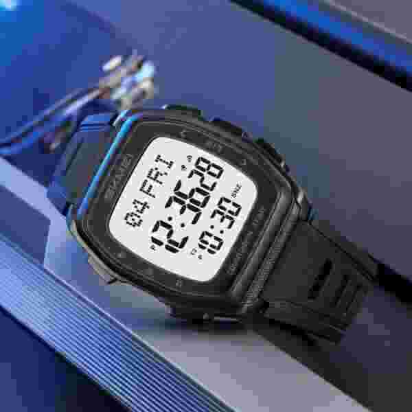 Skmei 2441 Digital Sports Watch for Men with World Time and 50M Water Resistance - Image 2