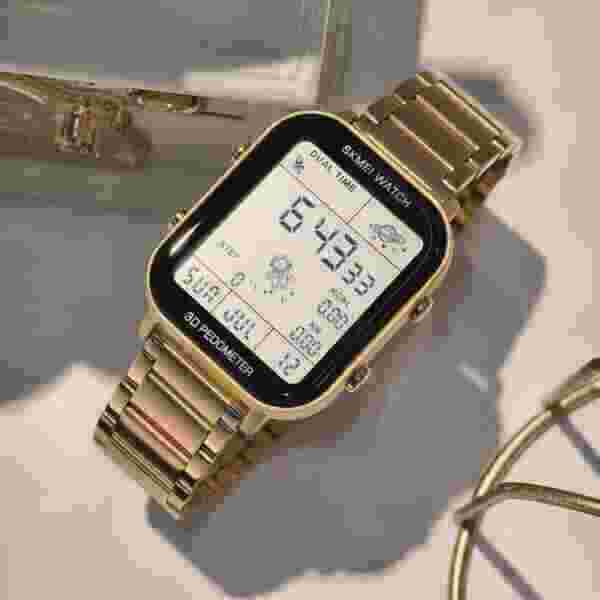 Skmei 1888 3D Pedometer Digital Sport Watch for Men and Women with Multi-Functions (50M Waterproof) - Image 5