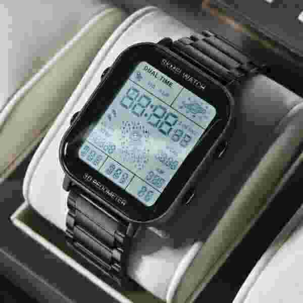 Skmei 1888 3D Pedometer Digital Sport Watch for Men and Women with Multi-Functions (50M Waterproof) - Image 2