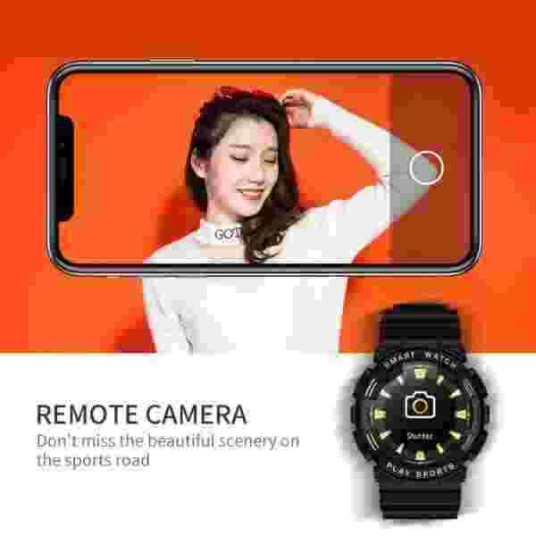 SKMEI W50 Smart Watch for iOS and Android with Heart Rate Monitor, Blood Oxygen Tracker, and Sleep Analysis (IP67 Waterproof) - Image 6