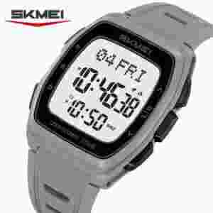 Skmei 2441 Digital World Time Sport Watch for Men with 50M Water Resistance