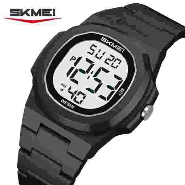 Skmei 2428 Digital Sports Watch for Men with Multiple Functions (50M Waterproof)