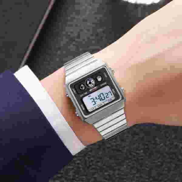 SKMEI 2450 Digital Multifunction Watch for Men with Stopwatch and Alarm (30M Water Resistant) - Image 3