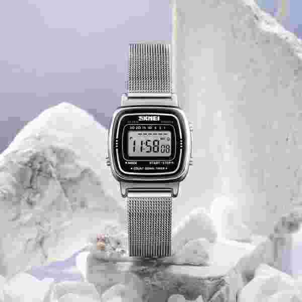 SKMEI 1252 Digital Chronograph Watch with Alarm and Countdown Timer (30M Waterproof) - Image 5