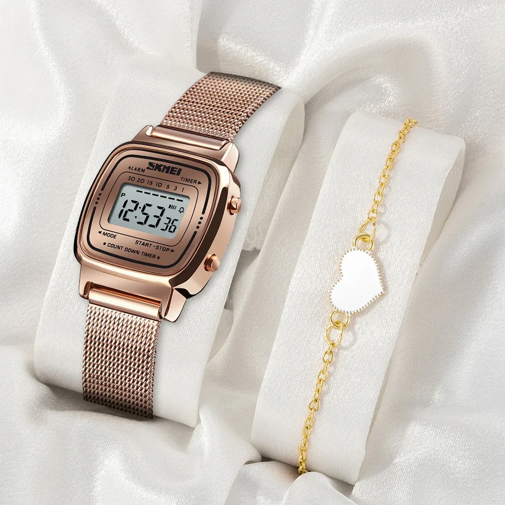 Rose-mesh belt