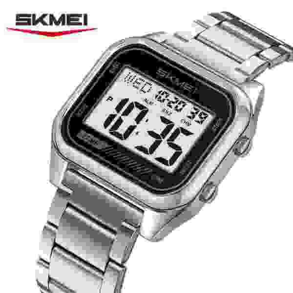 SKMEI Digital Multifunction Sports Watch for Men with Dual Time and Alarm