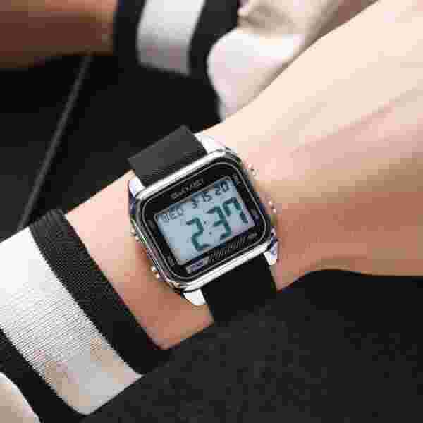 SKMEI 2496 Dual Time Digital Sports Watch for Men, Multifunctional with 30M Water Resistance - Image 3
