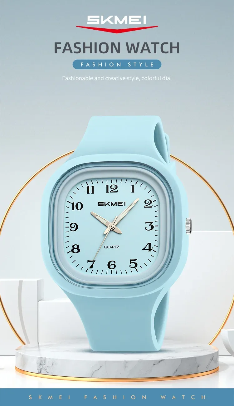 SKMEI Youth Cool Sports Quartz Watch For Men Women Students Casual Time Watch 5Bar Waterproof Electronic Wristwatch Reloj Hombre
