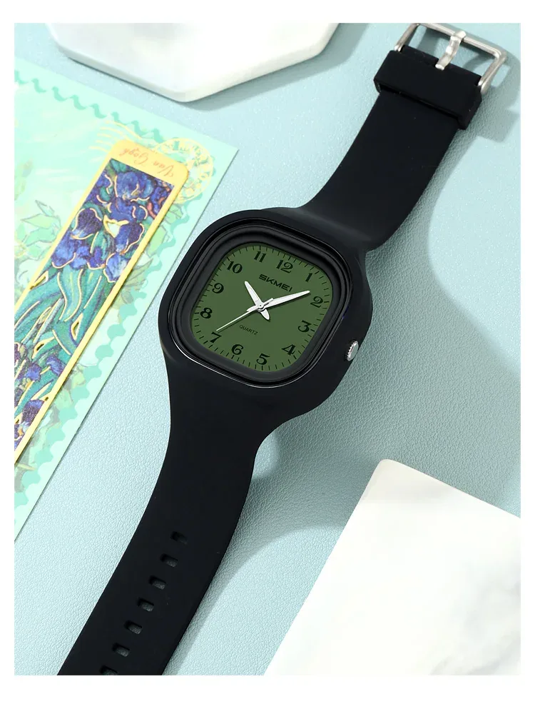SKMEI Youth Cool Sports Quartz Watch For Men Women Students Casual Time Watch 5Bar Waterproof Electronic Wristwatch Reloj Hombre