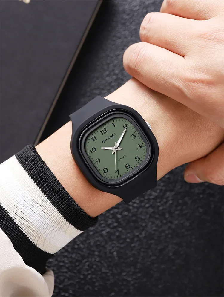 SKMEI Youth Cool Sports Quartz Watch For Men Women Students Casual Time Watch 5Bar Waterproof Electronic Wristwatch Reloj Hombre