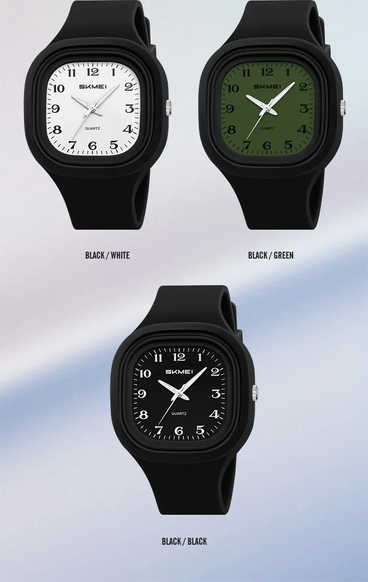 SKMEI Youth Cool Sports Quartz Watch For Men Women Students Casual Time Watch 5Bar Waterproof Electronic Wristwatch Reloj Hombre
