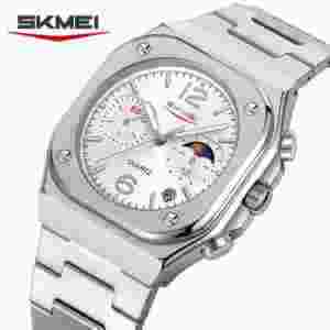 SKMEI 9368 Multifunction Quartz Watch for Men with Date and Stopwatch