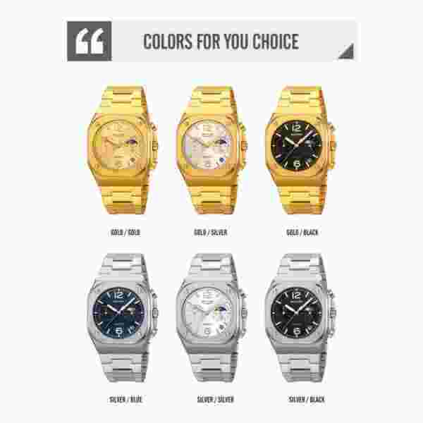 SKMEI 9368 Multifunction Quartz Watch for Men with Date and Stopwatch - Image 5
