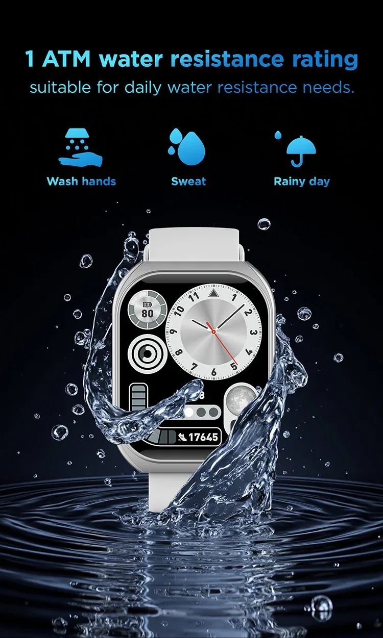 SKMEI Smartwatch 2.01'' TFT Display 123 Sports Modes Voice Calling Smart Watch For Men Women Military Wristwatch For Android IOS