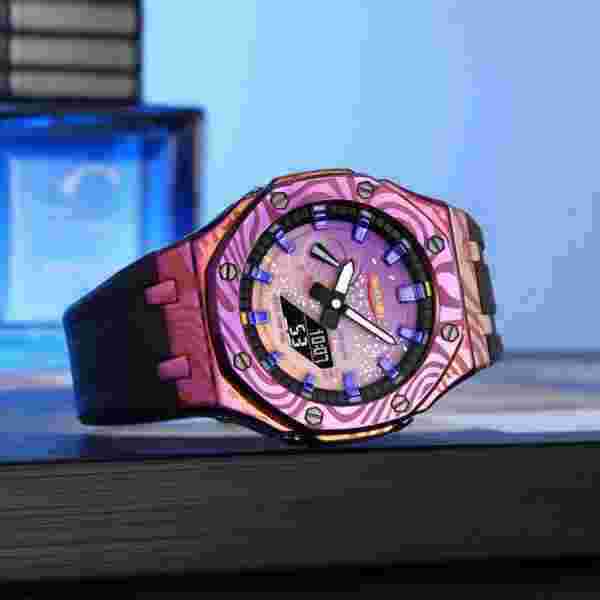SKMEI 2471 World Time Multifunction Sport Watch with Luminous Display (50M Waterproof) - Image 2
