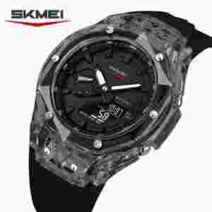 SKMEI 2411 World Time Digital Sports Watch for Men (Multiple Colors)