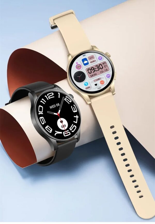 B55S Smart Watch with Bluetooth Calling, 1.43" AMOLED Screen, and Health Monitoring