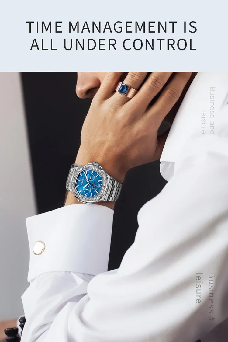 SKMEI Top Brand Luxury Movement Quartz Watch For Mens Women Wristwatch Calendar Waterproof Time Clock Male Watches Reloj Hombre