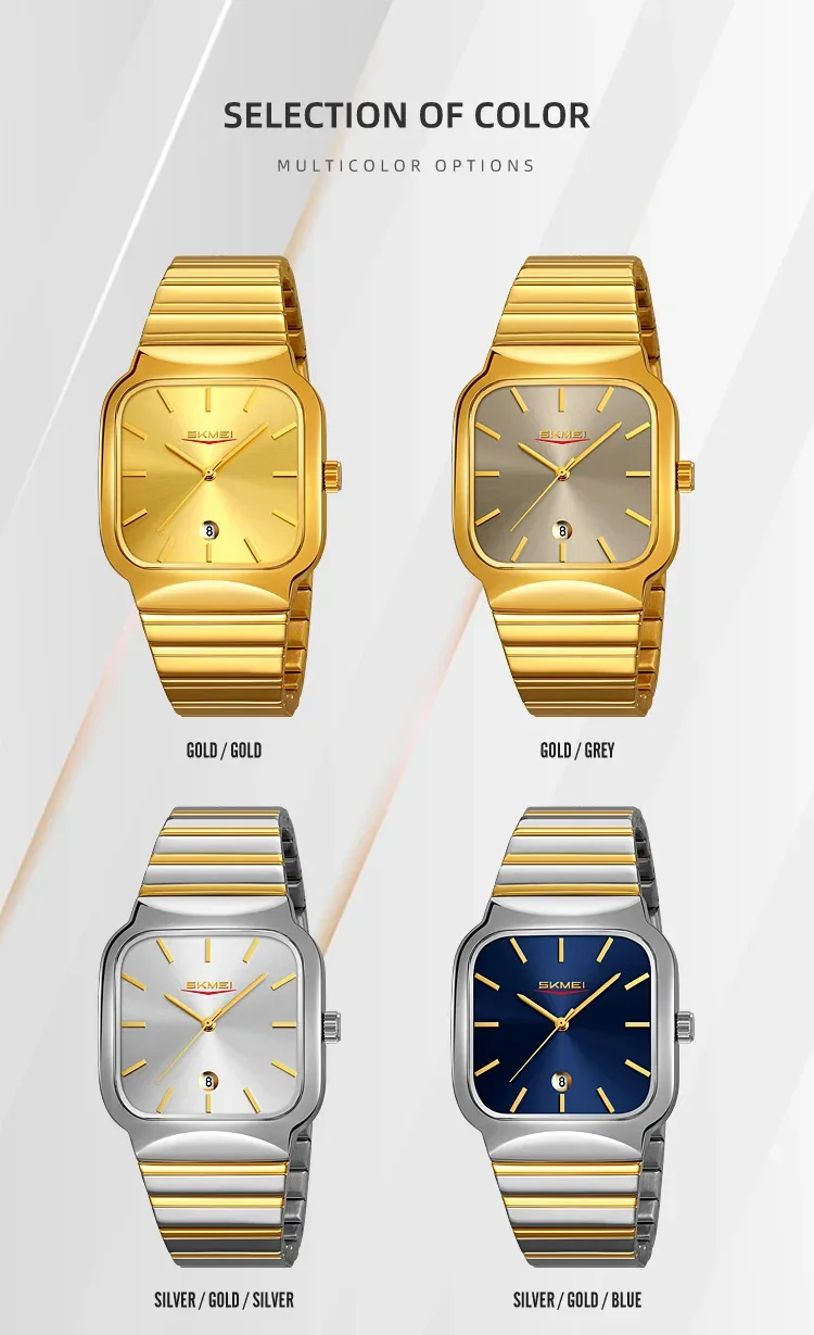 SKMEI Business Movement Quartz Watches For Men Women Fashion Luxury Design 3Bar Waterproof Time Clock Wristwatches Reloj Hombre