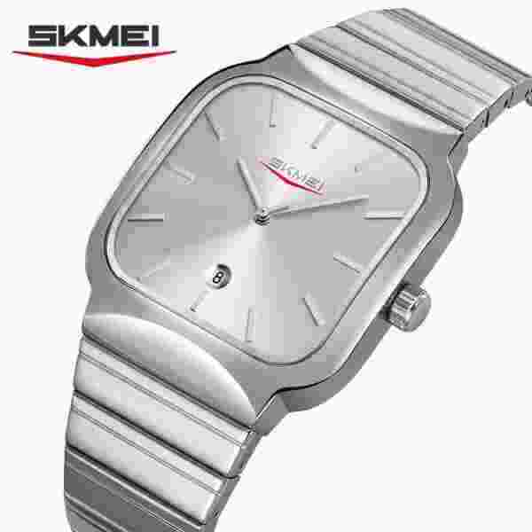 SKMEI 9361 Classic Business Quartz Watch with Stainless Steel Strap