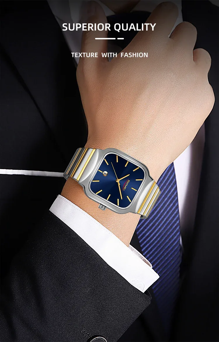 SKMEI Business Movement Quartz Watches For Men Women Fashion Luxury Design 3Bar Waterproof Time Clock Wristwatches Reloj Hombre