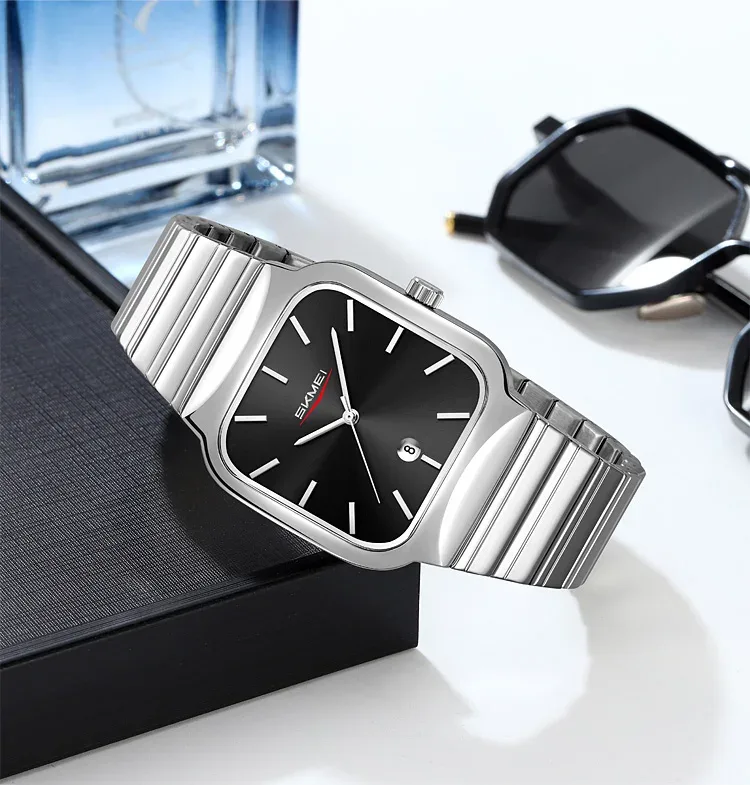 SKMEI Business Movement Quartz Watches For Men Women Fashion Luxury Design 3Bar Waterproof Time Clock Wristwatches Reloj Hombre