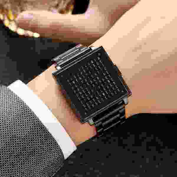 SKMEI 2312 Creative LED Display Analog Watch for Men (Multiple Styles) - Image 3