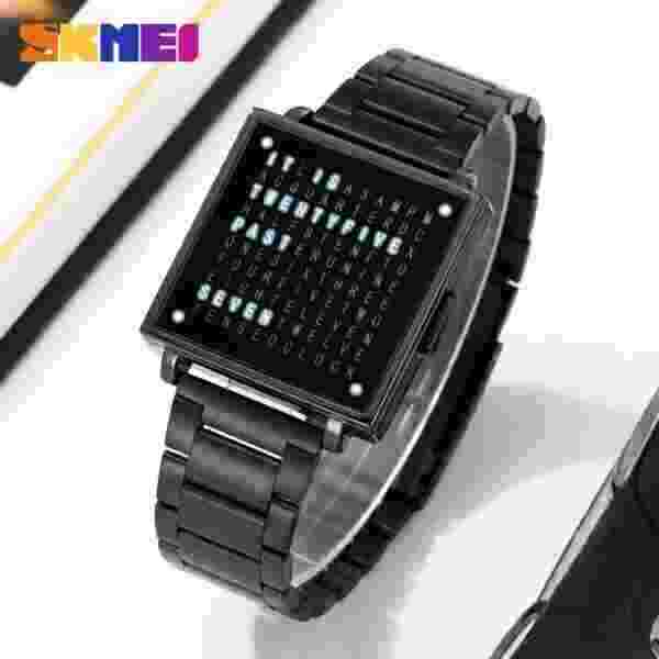SKMEI 2312 Creative LED Display Analog Watch for Men (Multiple Styles)