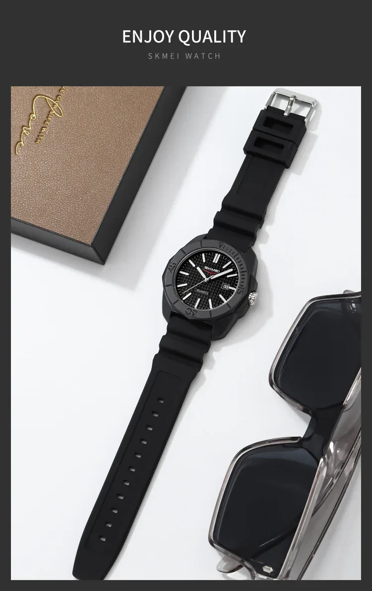 SKMEI Time Orologi Movement Quartz Watches Fashion Sports Watches For Men Women Waterproof Wristwatch Date Clock Horloges Mannen