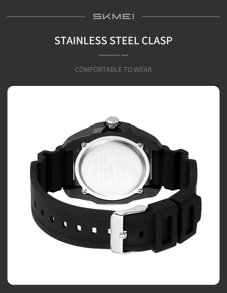 SKMEI Time Orologi Movement Quartz Watches Fashion Sports Watches For Men Women Waterproof Wristwatch Date Clock Horloges Mannen