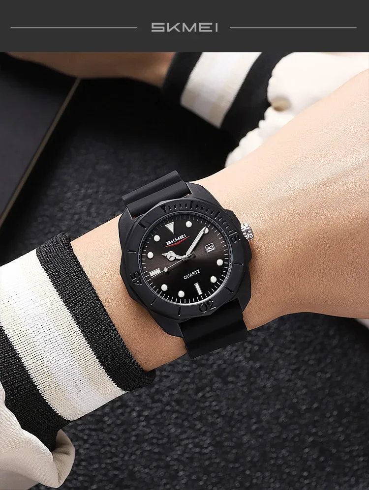 SKMEI Time Orologi Movement Quartz Watches Fashion Sports Watches For Men Women Waterproof Wristwatch Date Clock Horloges Mannen