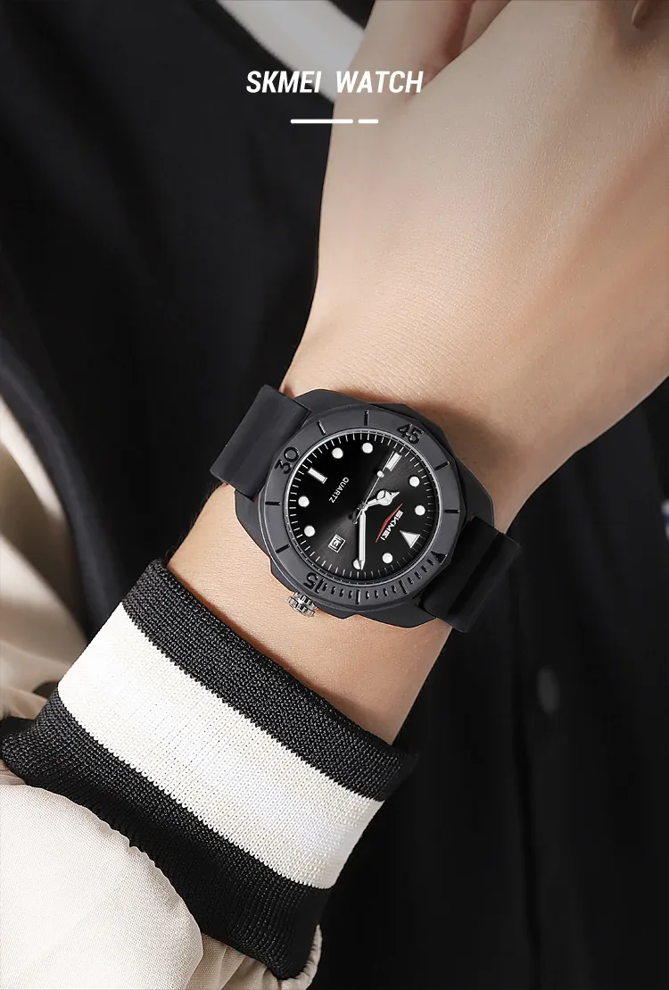 SKMEI Time Orologi Movement Quartz Watches Fashion Sports Watches For Men Women Waterproof Wristwatch Date Clock Horloges Mannen