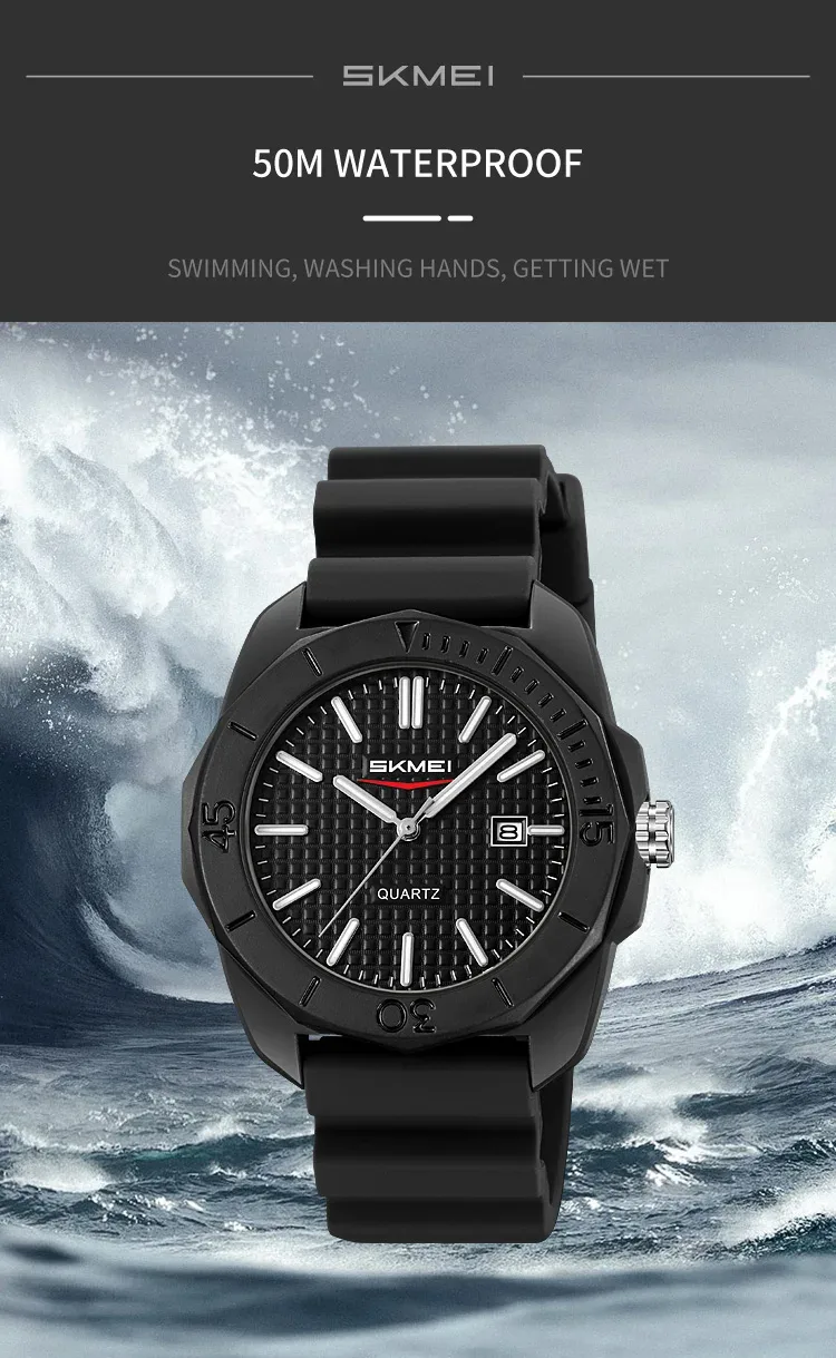 SKMEI Time Orologi Movement Quartz Watches Fashion Sports Watches For Men Women Waterproof Wristwatch Date Clock Horloges Mannen