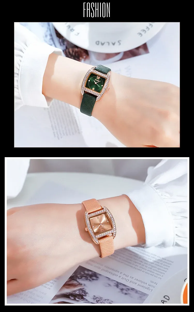SKMEI Elegant Design Movement Quartz Watches For Women Casual Ladies Wristwatches Female Clock Waterproof Watch Relogio Feminino