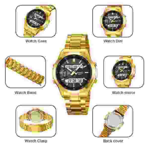 SKMEI 2284 World Time Multifunction Sports Watch for Men - Image 4