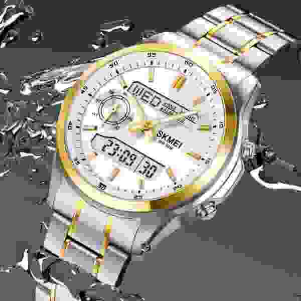 SKMEI 2284 World Time Multifunction Sports Watch for Men - Image 2