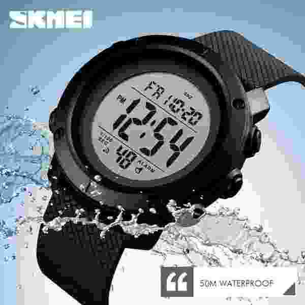 SKMEI 1416/1426 Multi-Function Digital Sports Watch for Men (50M Waterproof) - Image 4