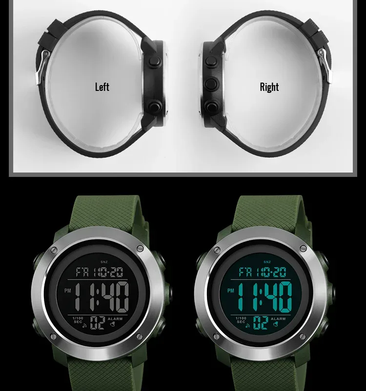 SKMEI Sport Watch Men Luxury Brand 5Bar Waterproof Watches Montre Men Alarm Clock Fashion Digital Watch Relogio Masculino 1426