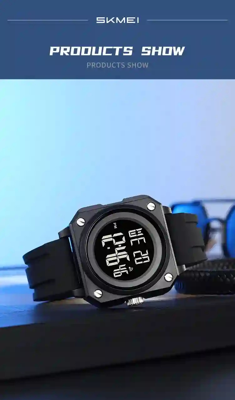 SKMEI Sport Digital Watches For Men Women Casual Week Electronics Watch Fashion EL Light Waterproof Wristwatch Relogio Masculino