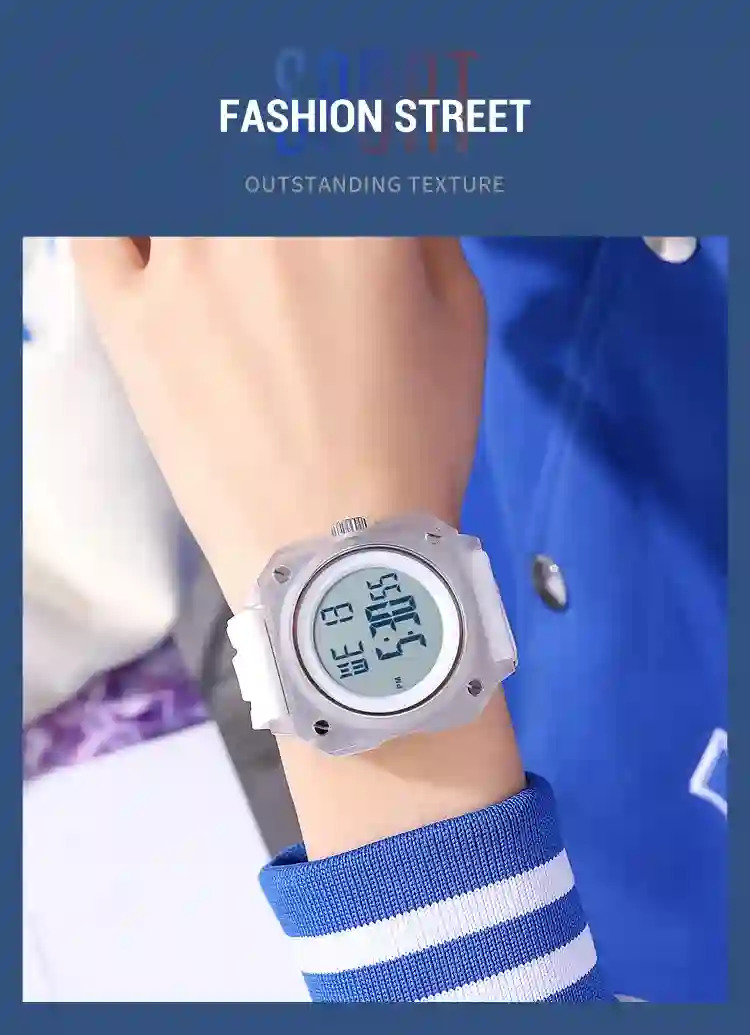 SKMEI Sport Digital Watches For Men Women Casual Week Electronics Watch Fashion EL Light Waterproof Wristwatch Relogio Masculino