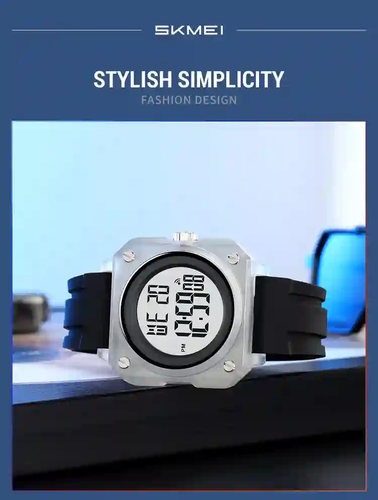 SKMEI Sport Digital Watches For Men Women Casual Week Electronics Watch Fashion EL Light Waterproof Wristwatch Relogio Masculino
