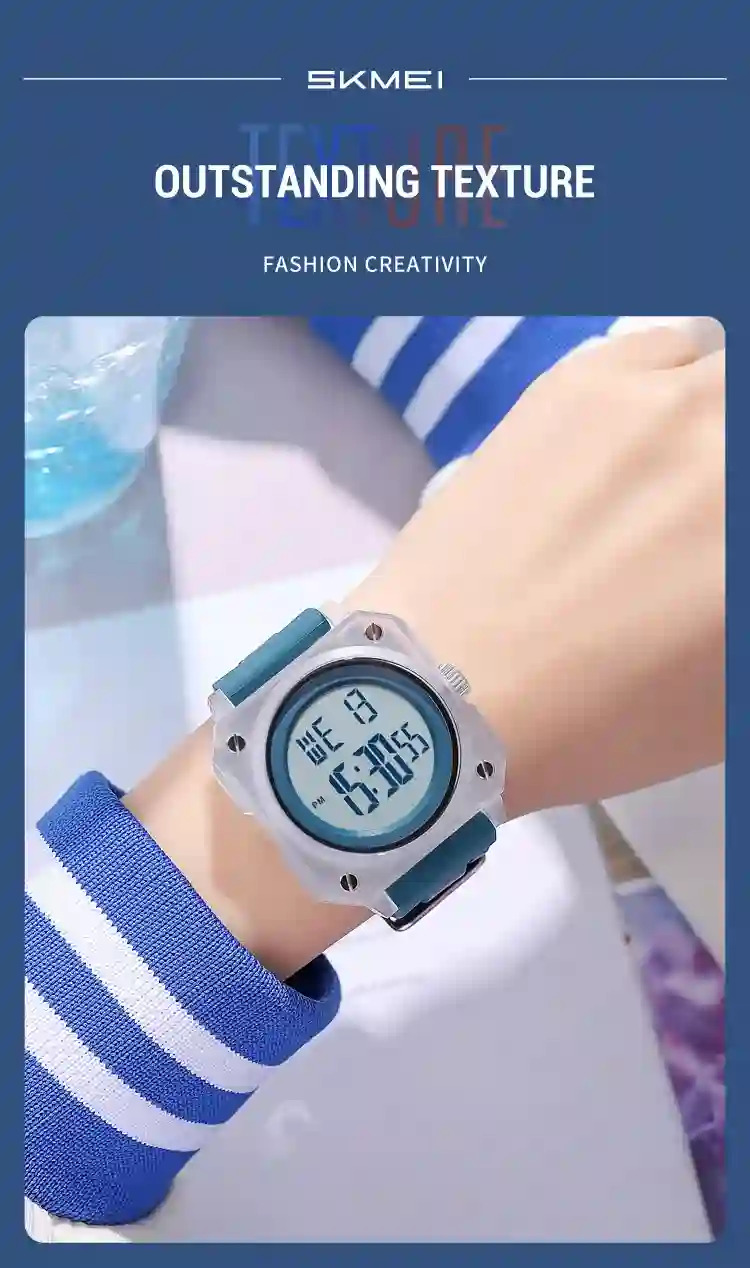 SKMEI Sport Digital Watches For Men Women Casual Week Electronics Watch Fashion EL Light Waterproof Wristwatch Relogio Masculino