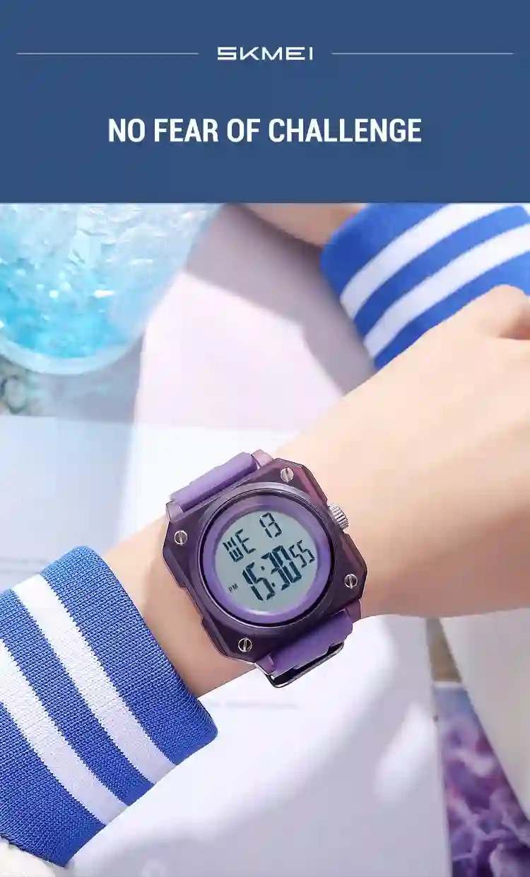 SKMEI Sport Digital Watches For Men Women Casual Week Electronics Watch Fashion EL Light Waterproof Wristwatch Relogio Masculino