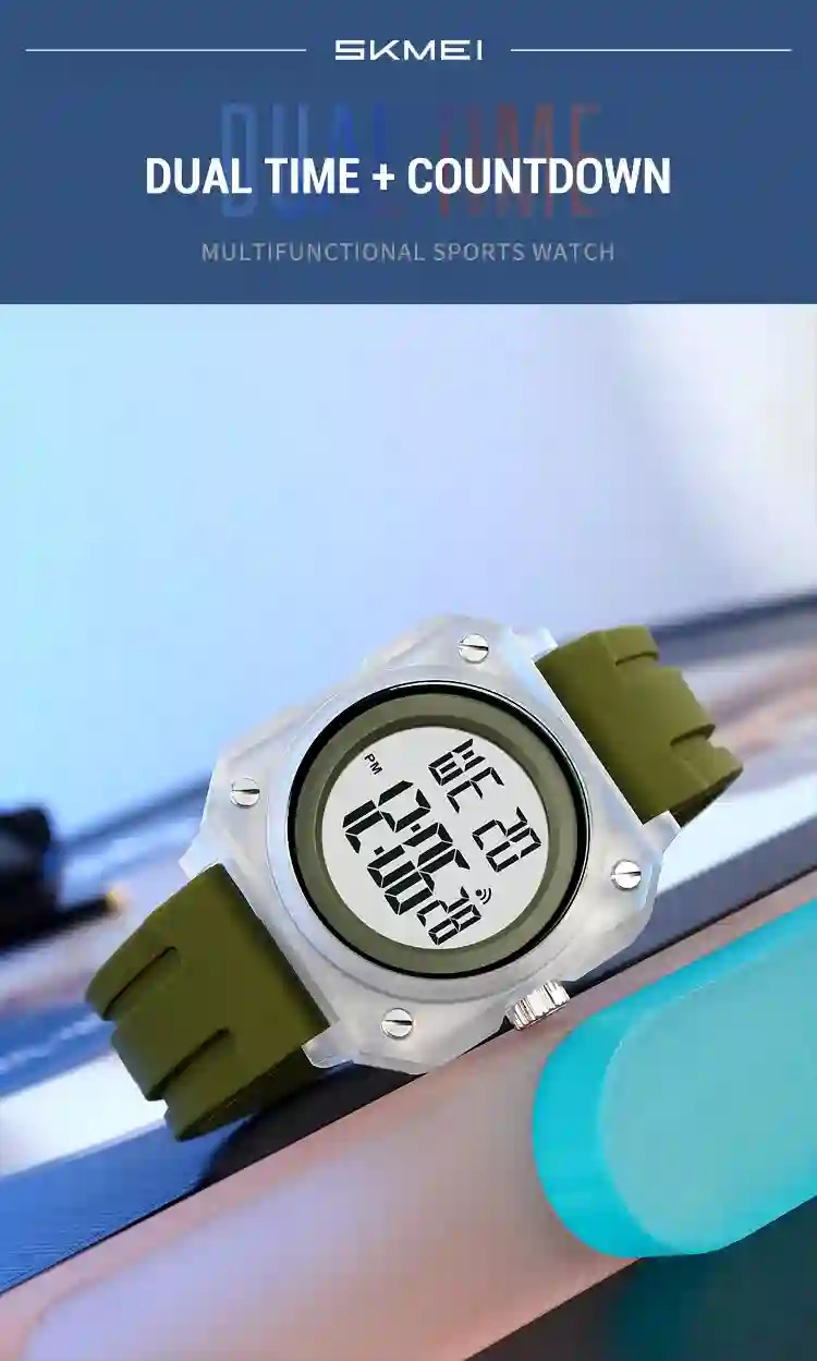 SKMEI Sport Digital Watches For Men Women Casual Week Electronics Watch Fashion EL Light Waterproof Wristwatch Relogio Masculino