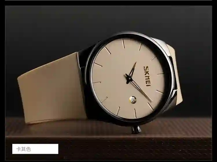 SKMEI Fashion Quartz Watches For Men Women Casual Simple Luxury Male Wristwatches 3Bar Waterproof Date Female Watch Reloj Hombre