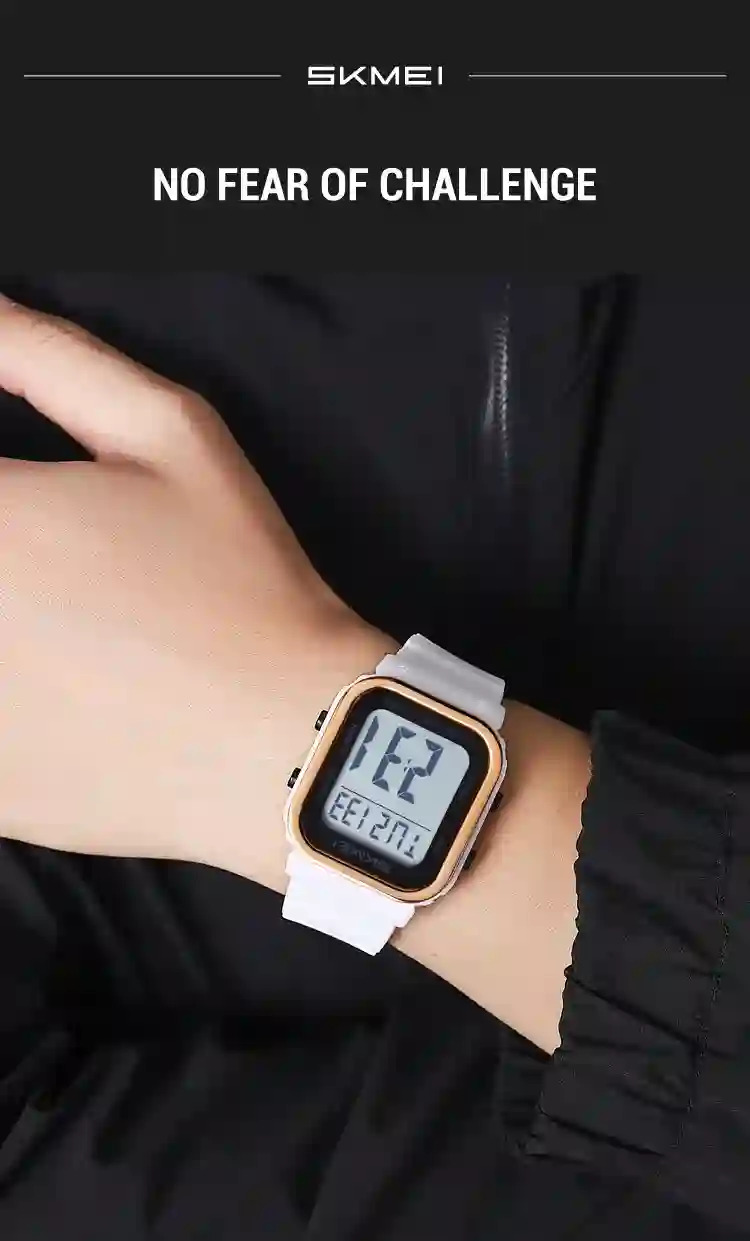 SKMEI 5Bar Waterproof Military Watch Countdown Alarm Clock LED Light Electronics Wristwatches Digital Sports Watchesreloj hombre