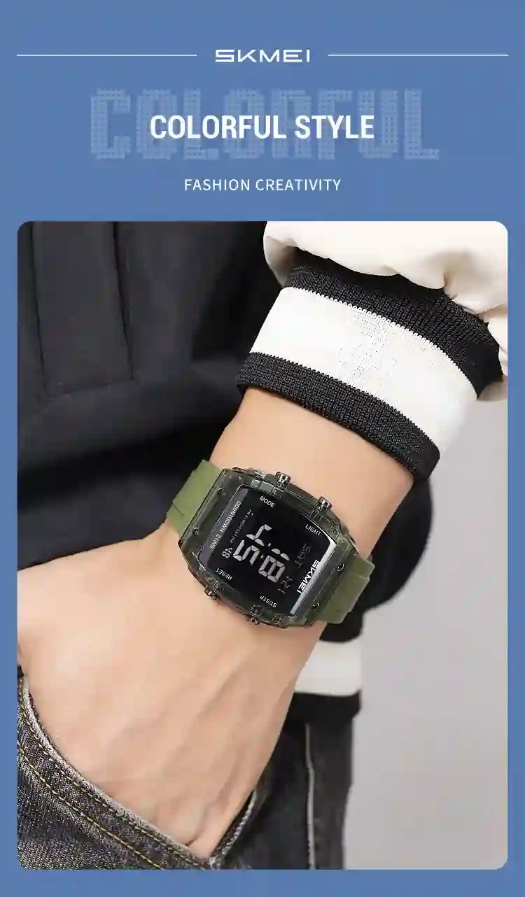 SKMEI Casual Multifunctional Waterproof Electronics Watches Sports Digital Wristwatches For Mens Women Chrono Watch Reloj Hombre