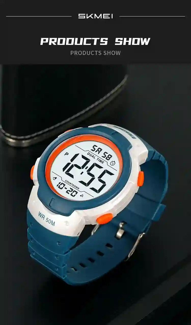 SKMEI Men Sports Army Watch Digital Watches Big Dial Luminous Waterproof Clock Military Electronic Wristwatches Orologi Digitali